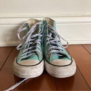 Teal converse
